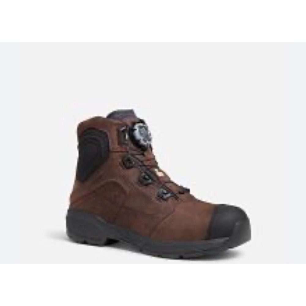 Red Wing Apex 2451 Mens Brown Waterproof BOA Safety Toe Work Boots 6 Inch. Sz 9